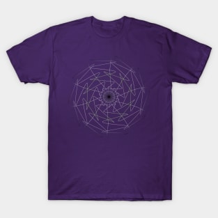 Agender Pride Spirograph T-Shirt